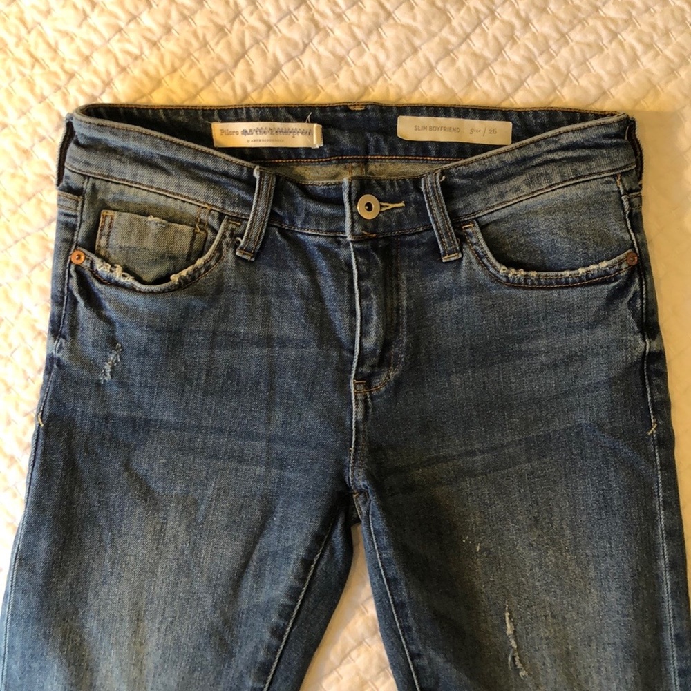 Anthropologie Pilcro Boyfriend Jeans